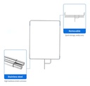 Panel Difusor Para Video Fotografia 75x90 De Acero Nicefoto