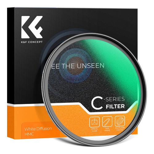 Filtro White Mist Cinematic Effect 77mm 18 Layer Kf Concept