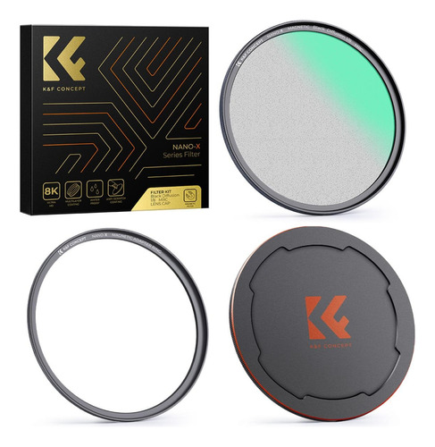 Filtro Magnetico 77mm Black Mist 1/8  K&f Concept Nano-x