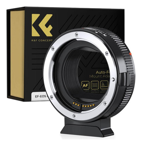 Adaptador De Lente Kf Concept Ef A Eos R Con Autoenfoque