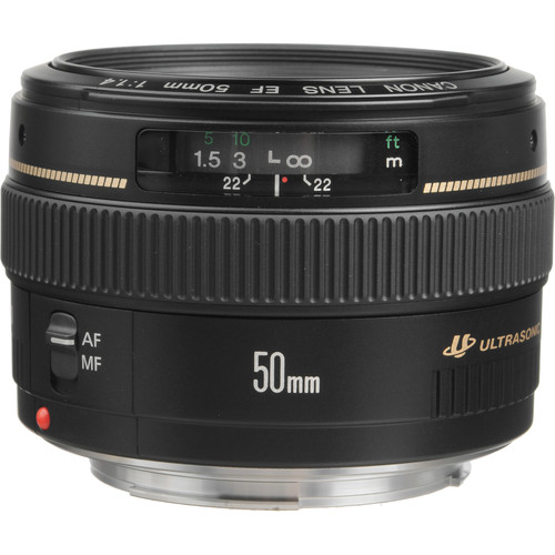 Lente Canon 50 MM EF f/1.4 USM