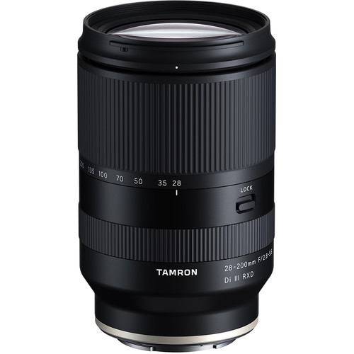 Lente Tamron 28-200mm f/2.8-5.6 Di III RXD para Sony E Mount