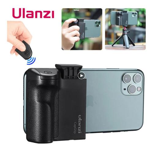 Base Hand Grip Ulanzi Disparador Bluetooth