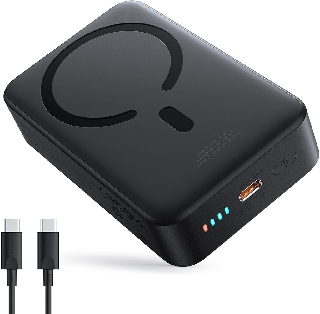 Power Bank 20.000mAh Baseus Magnetic Magsafe iPhone