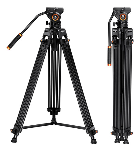 Tripode Kf Concept 184 Cm Con Cabezal Fluido Kf09.121