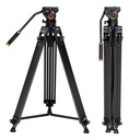 Tripode Kf Concept 184 Cm Con Cabezal Fluido Kf09.121