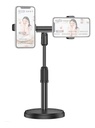 Soporte Base Stand De Escritorio Para 2 Telefonos Smartphone
