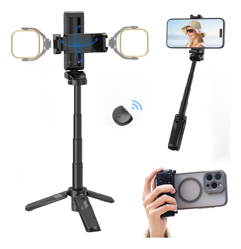 Tripode De Mesa Ulanzi Jj02 Con Disparador Bluetooth