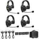 Intercomunicador Saramonic WiTalk WT4S 400 Metros kit 4