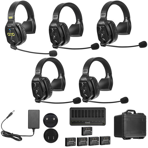 Intercomunicador Saramonic WiTalk WT5S 400 Metros kit 5