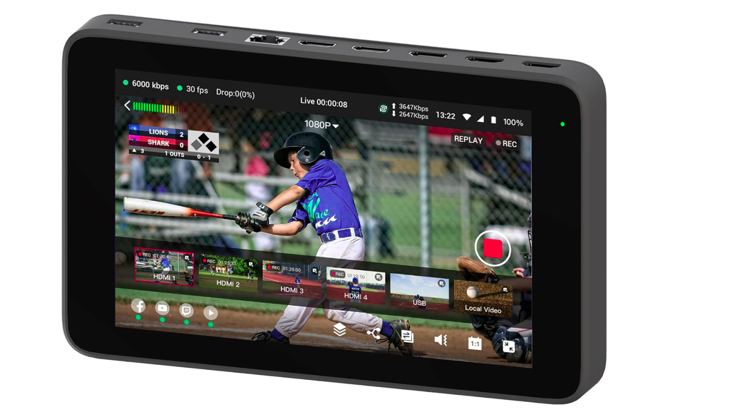 Estudio De Transmisión en Vivo Portátil YoloLiv YoloBox Ultra