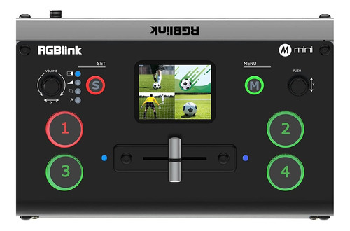Mezclador De Video Rgblink Mini 4 Puertos Hdmi 2k