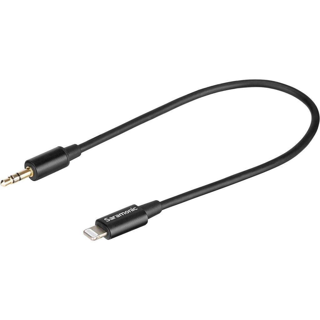 Adaptador iPhone Lightning Plug Trs 3.5mm Saramonic SR-C2000