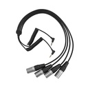 Cable Dual 3.5mm TRS Macho a 4 Xlr Macho Saramonic SR-C2020