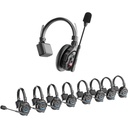 Intercomunicador Synco X-talk X9 Alcance 350 Mts Kit 9 Und