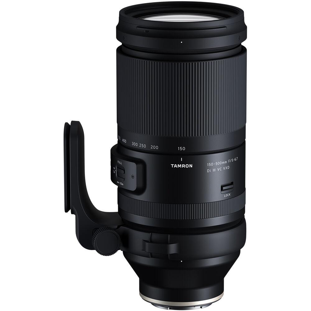 Lente Tamron 150-500mm f/5-6.7 Di III VXD Sony E Full frame