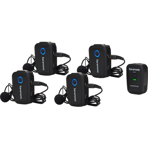 Microfonos inalambricos 4 Balitas Saramonic Blink500 T4