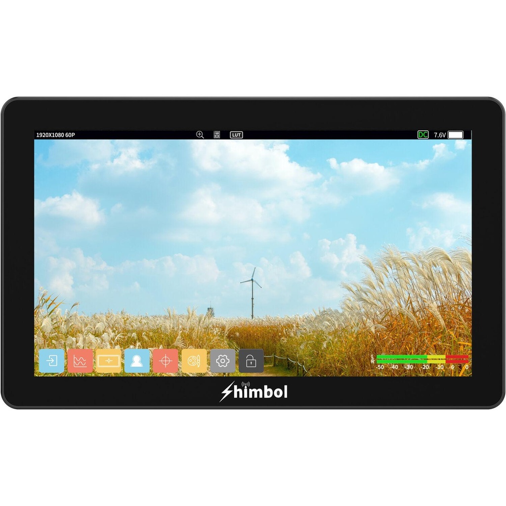 Monitor de Campo Shimbol M7 7" Touchscreen 4K HDMI/3G-SDI