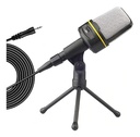 Microfono Condensador Sf920 Para Pc Laptop Plug 3.5mm 2mts