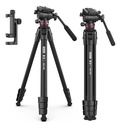 Tripode Ulanzi Ombra Video Mt56  Cabezal Fluido 160 Cm