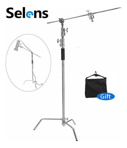 Tripode C Stand De 3 Metros Con Boom