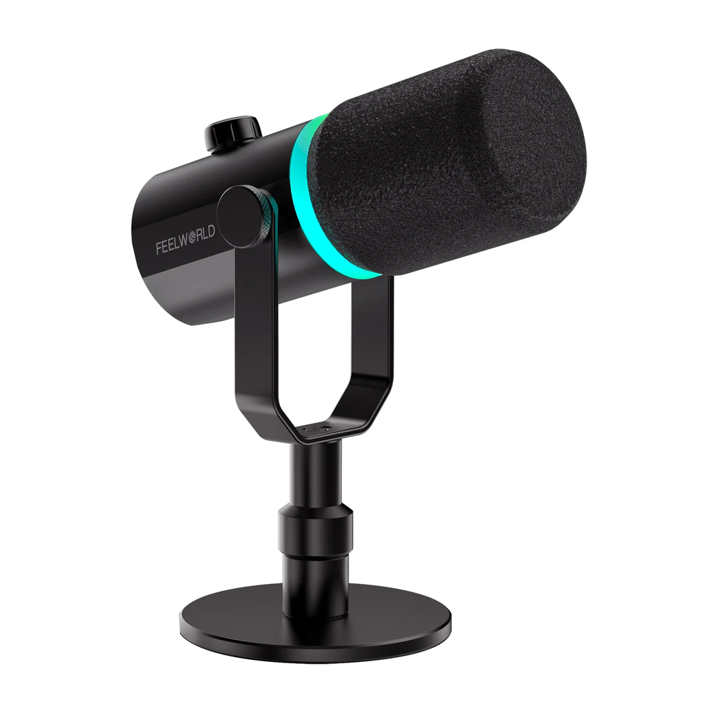 Microfonos Dinamico Feelworld Pm1-xs Xlr Usb Podcast
