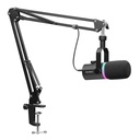 Microfonos Dinamico Feelworld PM1-AS XLR USB Paral Jirafa