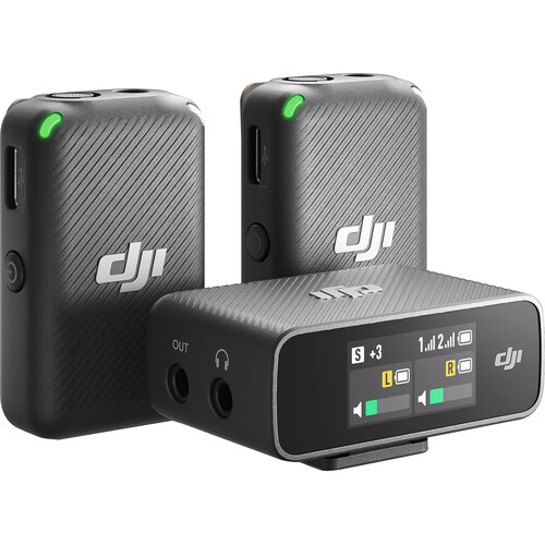 Microfonos DJI Mic Inalambricos dual Android iPhone Camaras