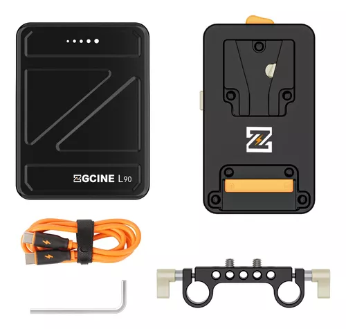 Bateria Vmount L90 99Wh + Placa Vp3 ZGCINE Creators Set