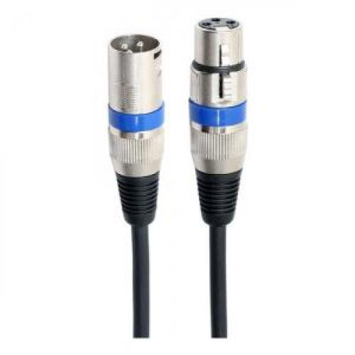 Cable Xlr Macho A Xlr Hembra De 5 Mts para Microfonos