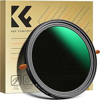 Filtro Nd Variable CPL K&f Concept Nd2-nd32 67 Mm