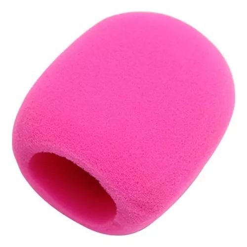 Filtro Windscreen funda para Microfono Dinamico Fucsia