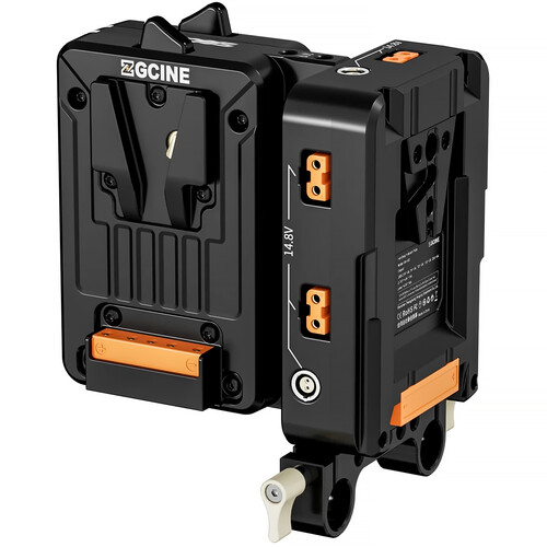 Soporte Placa Bateria Vmount Dual Zgcine VM-HS2 D-tap Pd