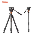 Tripode Coman FF06S Cabezal Fluido Q6 Video Foto 179 Cm