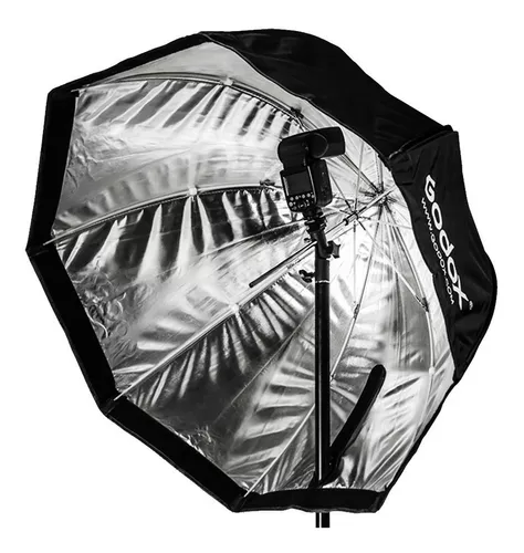 Softbox Octogonal Godox Sombrilla de 120 CM