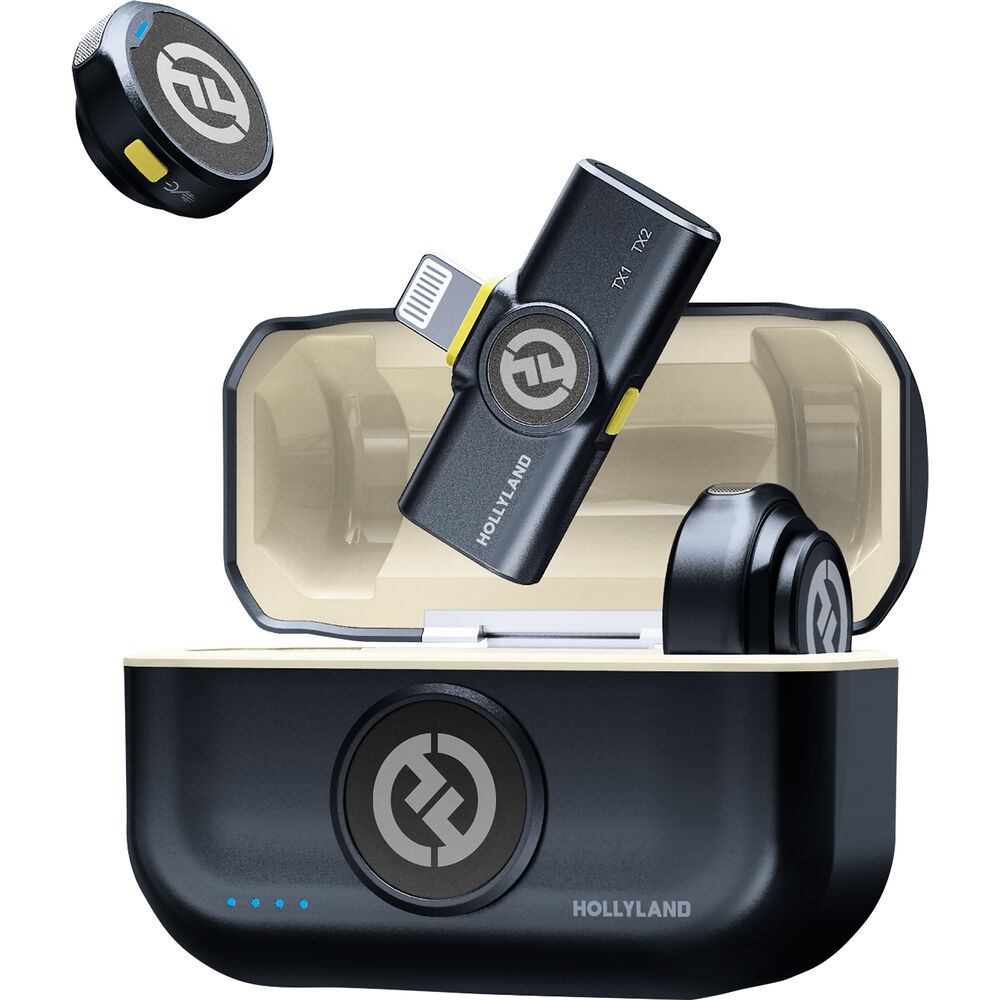 Microfono Balita Inalambrico Hollyland Lark M2 Ligthning