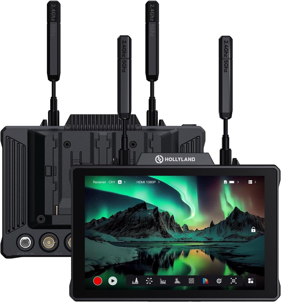 Monitor Transmisor Receptor Hollyland Pyro 7