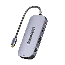 HUB Tipo C 11 en 1 Essager 4 USB LAN RJ45 Lector SD HDMI VGA