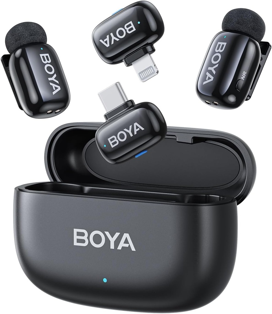 Microfono Inalambrico Balita Dual Boya Mini Tipo C Lightning