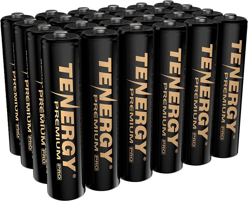  4 pack Baterias Tenergy Recargables AAA 1.2V 1100mAh NiMH