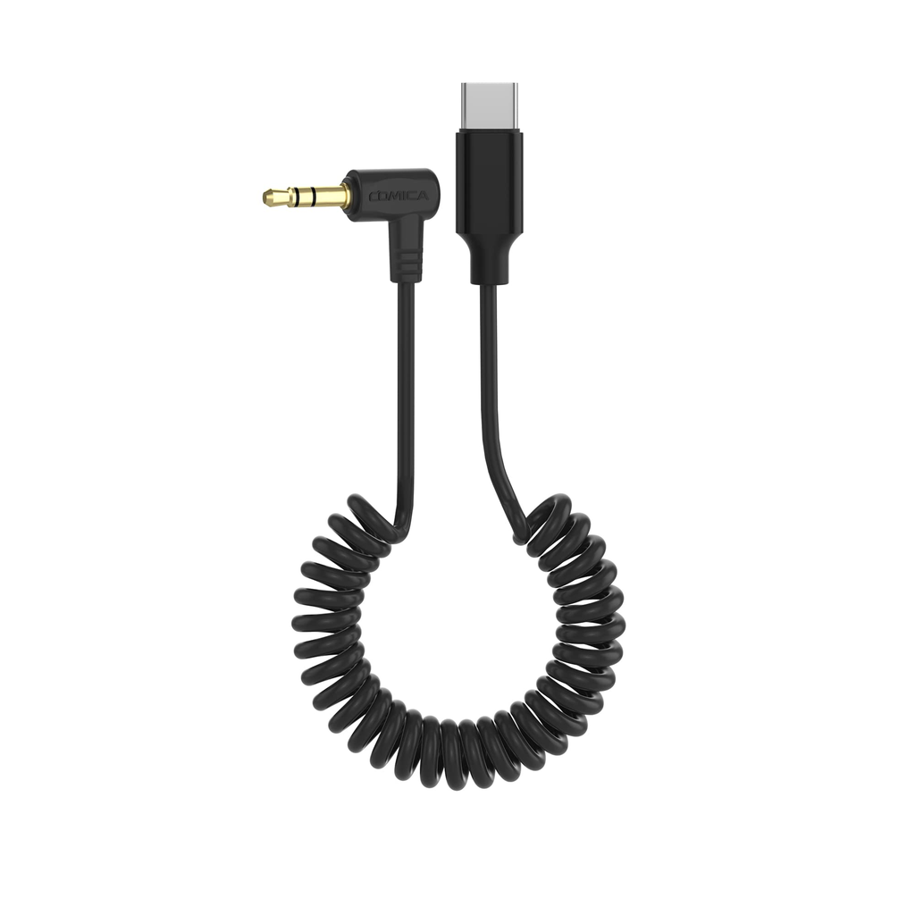 Cable Comica TRS a Tipo C para Microfonos CVM-D-UCII