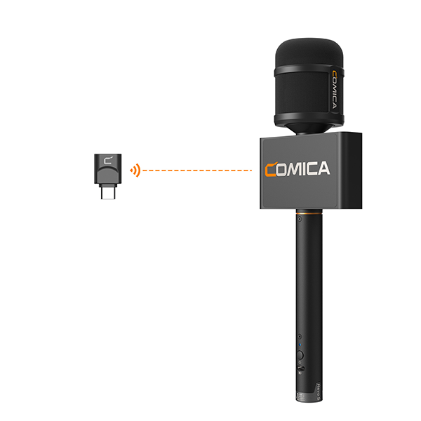 Microfono de Reportero Comica Revo S Tipo C Smartphone