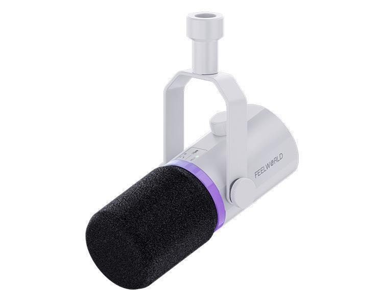 Microfonos Dinamico Feelworld PM1-W Xlr Usb Podcast