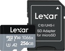  Tarjeta Micro Sd 256 Gb Lexar 1066x Microsdxc Uhs-i