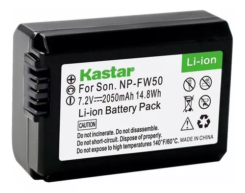 Bateria Kf Concept Sony Np-fw50 Recargable Usb C 1100mah (copia)