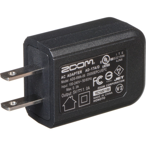 Cargador Zoom USB 5v AD0017D