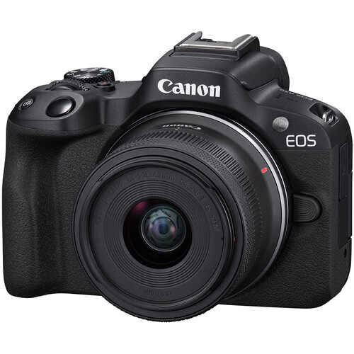 Camara Canon EOS R50 Mirrorless 4K 24.2 MP APSC