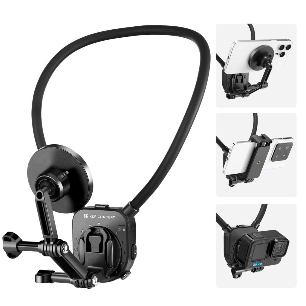 Soporte Magnetico de cuello Smartphone Camara K&F Concept