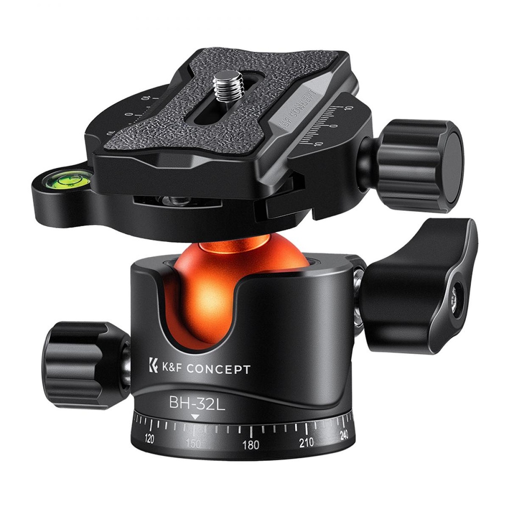 Cabezal De Tripode K&f Concept KF31.042V1 Ball Head 12KG