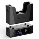 Cargador Rapido 18W baterias dual LP-E6NH para Canon K&F Concept
